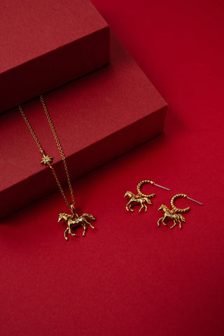 Horse Girl Pendant.