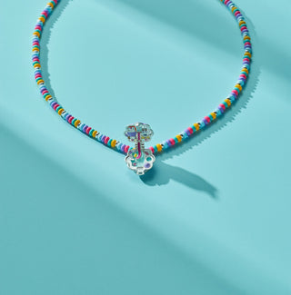 Polly Pocket™ Limited Edition Pool Party Beaded Locket Necklace.