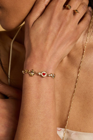 Tea Party Bolo Bracelet.