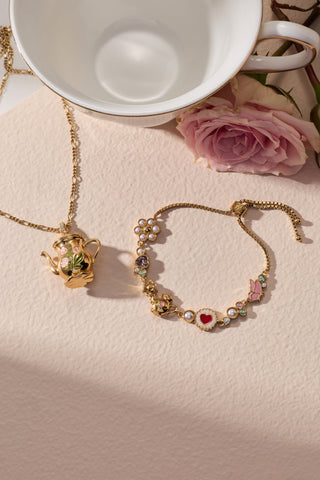 Tea Party Bolo Bracelet.