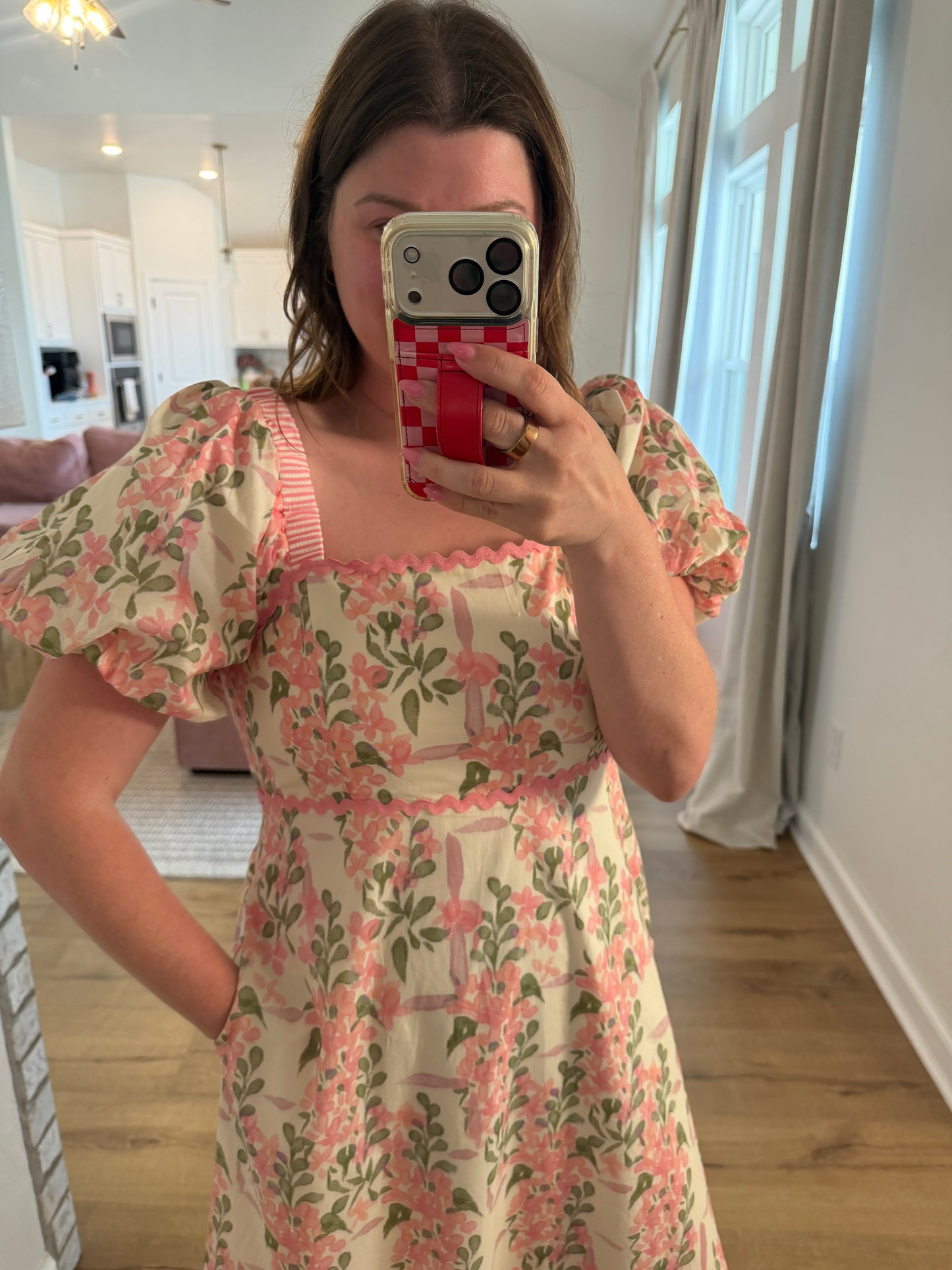 Adelaide Floral Midi Dress