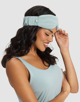 Bamboo Stretch-Knit Sleep Mask.