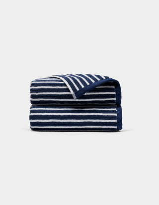 Ribbed Terry Bath Towel Set.