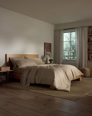 Soft-Wash Cotton Duvet Set.