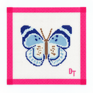 Butterfly needlepoint canvas by Duo Threads - House of Me boutique Norman OK
