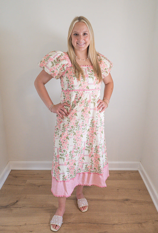 Adelaide Floral Midi Dress