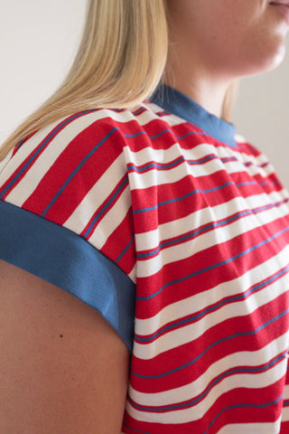 Americana Striped Lounge Set