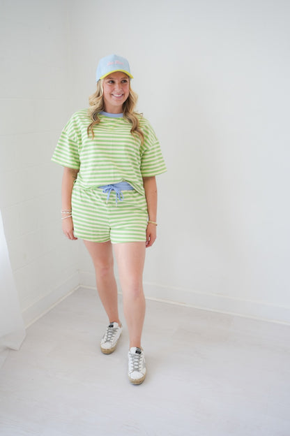The Match Point Striped Top
