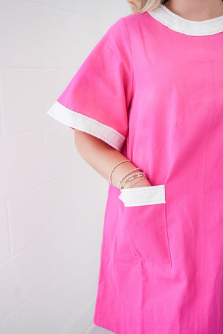 Sutton Mini Dress side view - House of Me boutique Norman OK