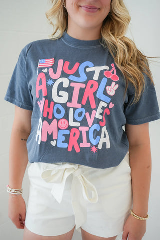 All-American Girl Graphic Tee