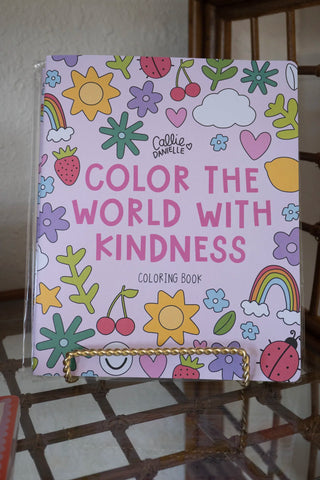 Color the World with Kindness Coloring Book - House of Me boutique Norman OK