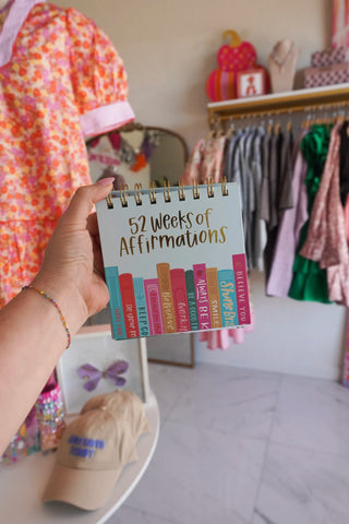 52 Weeks of Affirmations - Desk Flip Calendar