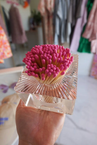 Tart By Taylor Square Match Striker - Hot Pink Matches