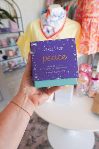 Verses for Peace – Bible Verse Card Set