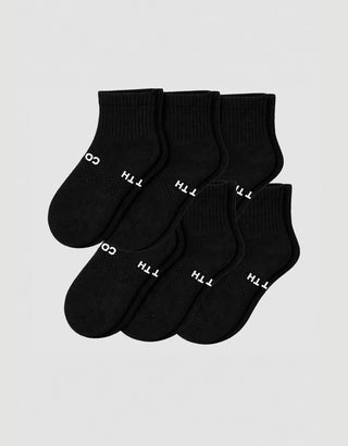 Men's Essential Quarter Sock 6-Pack.