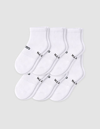 Men's Essential Quarter Sock 6-Pack.