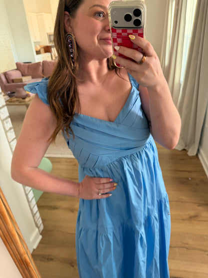 Poplin Maxi Dress