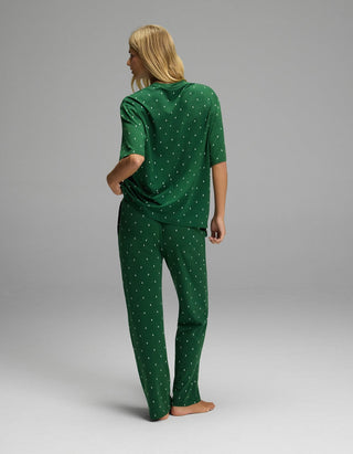 Women's First Layer Boyfriend Sleep Tee & Pajama Pant Set