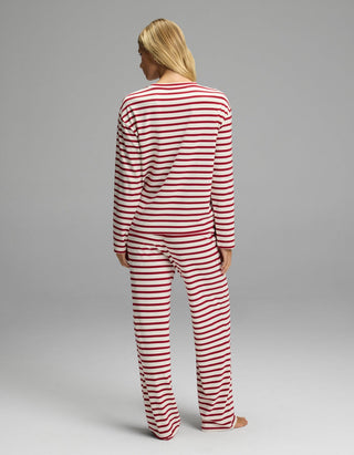 Women's First Layer Long Sleeve Sleep Tee & Pajama Pant Set