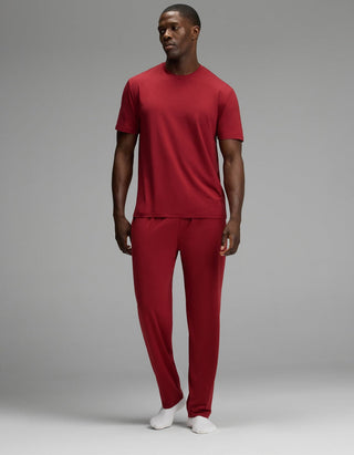 Men's First Layer Pajama Short Sleeve Tee & Pant Set