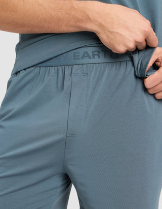 Men's First Layer Pajama Short Sleeve Tee & Pant Set.