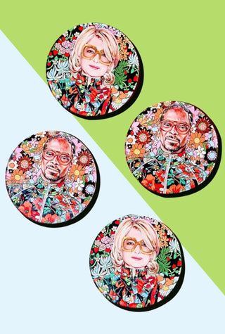 Tart By Taylor Best Buds Coaster - Boxed Set of Four