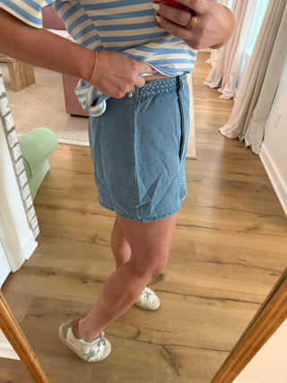 Parker Skort side view - House of Me boutique Norman OK