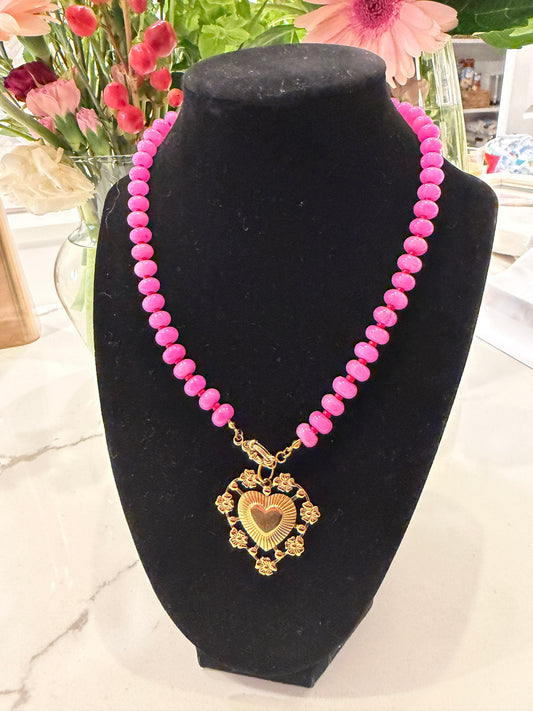 Vintage Heart Necklace