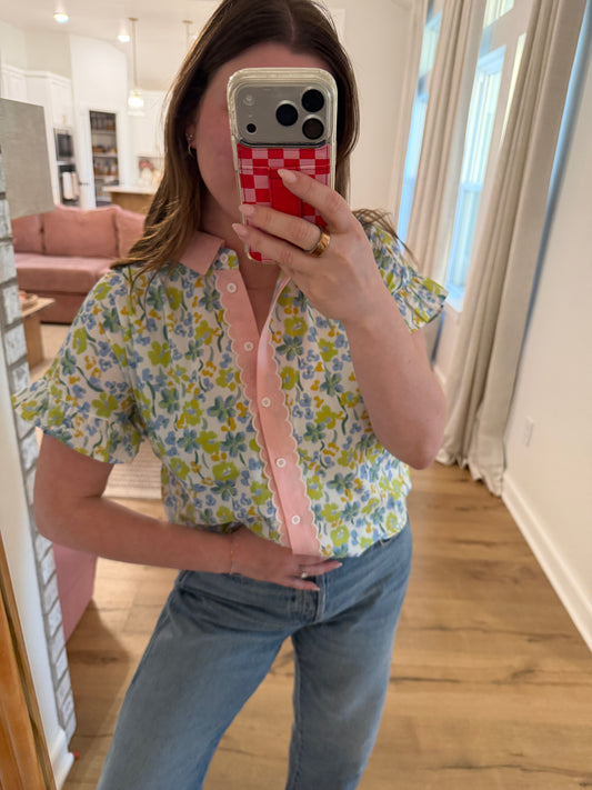 Maisie Floral Button Down