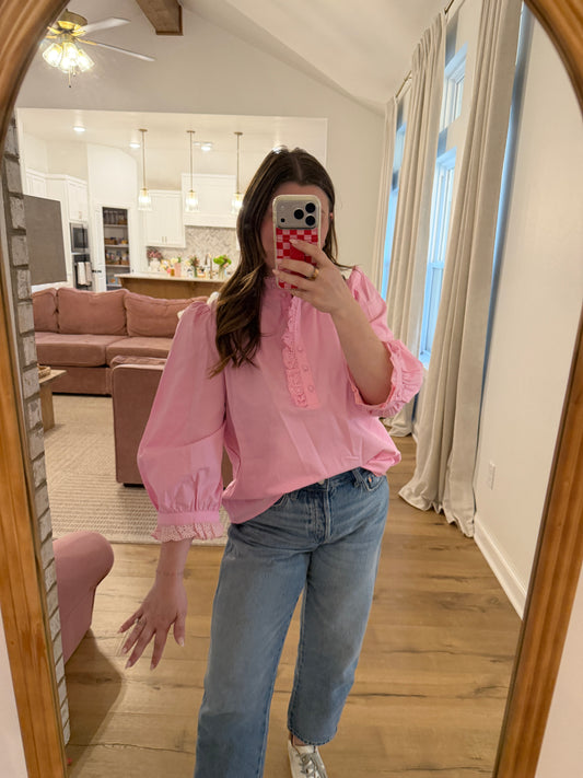 Charlotte Eyelet Blouse