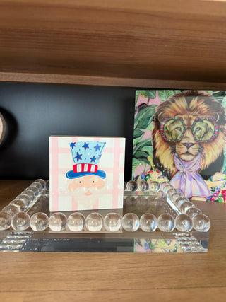 Uncle Sam 4x4 Block display - House of Me boutique Norman OK