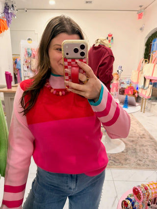Abby Colorblock Sweater Top