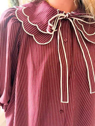 Gabi Scalloped Collar Dress
