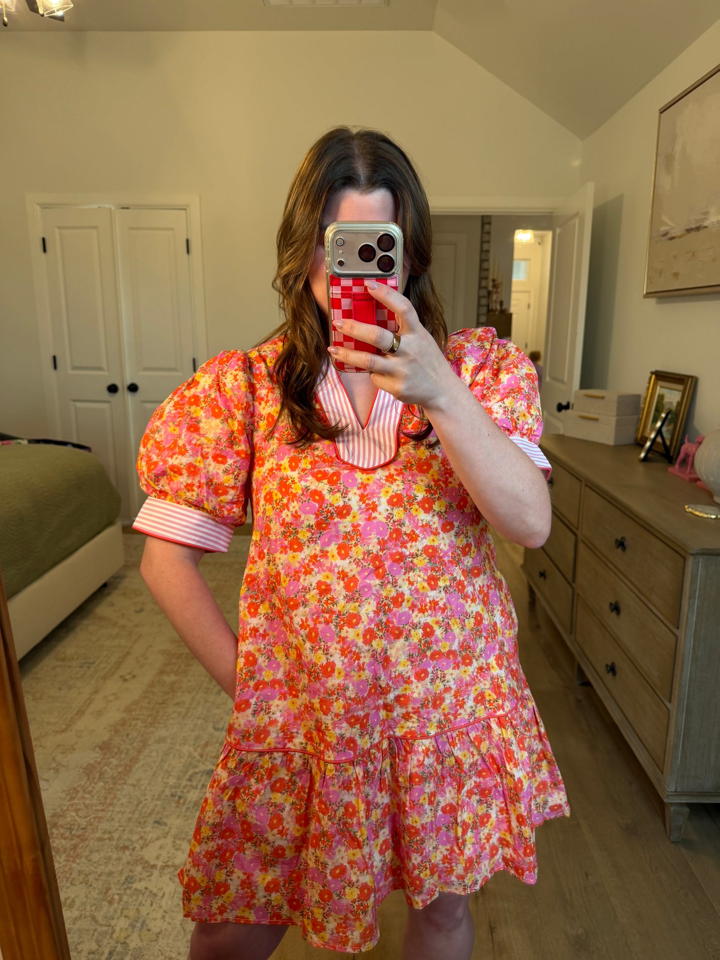 Poppy Floral Mini Dress