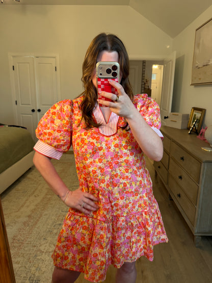Poppy Floral Mini Dress