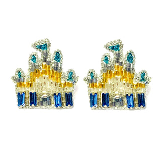 Little Lily castle earrings by Golden Lily - House of Me boutique Norman OK