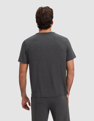 Men's Bamboo Stretch-Knit Short Sleeve Pajama Tee.