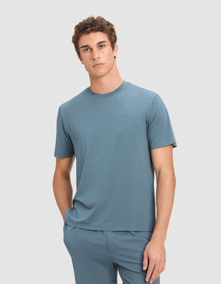 Men's First Layer Pajama Short Sleeve Tee & Pant Set.