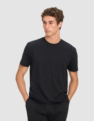 Men's First Layer Pajama Short Sleeve Tee & Pant Set.