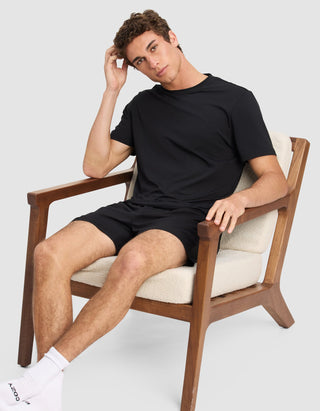 Men's First Layer Pajama Short Sleeve Tee & Short Set.