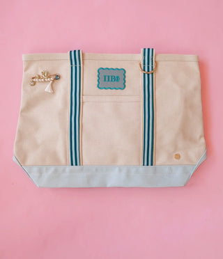 Pi Beta Phi Canvas Tote Bag