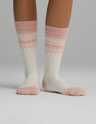 Women's Plush Lounge Calf Sock