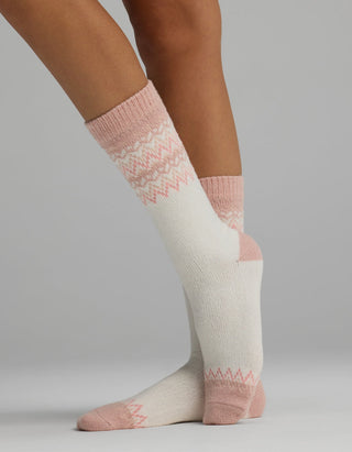 Women's Plush Lounge Calf Sock