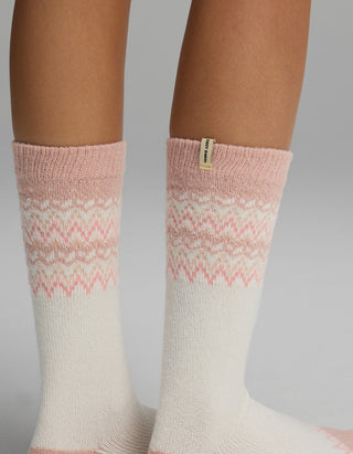 Women's Plush Lounge Calf Sock