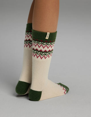 Women's Plush Lounge Calf Sock