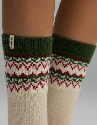 Women's Plush Lounge Calf Sock