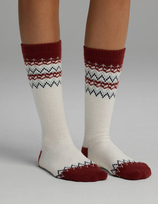 Women's Plush Lounge Calf Sock