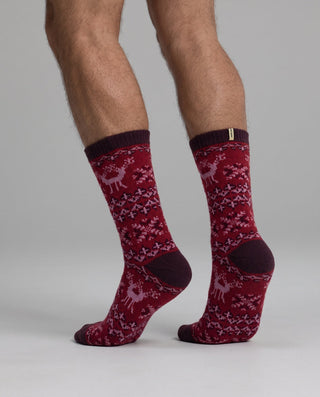 Women's Plush Lounge Calf Sock
