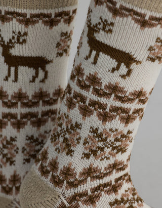 Women's Plush Lounge Calf Sock