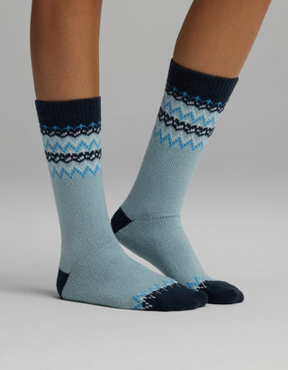 Women's Plush Lounge Calf Sock